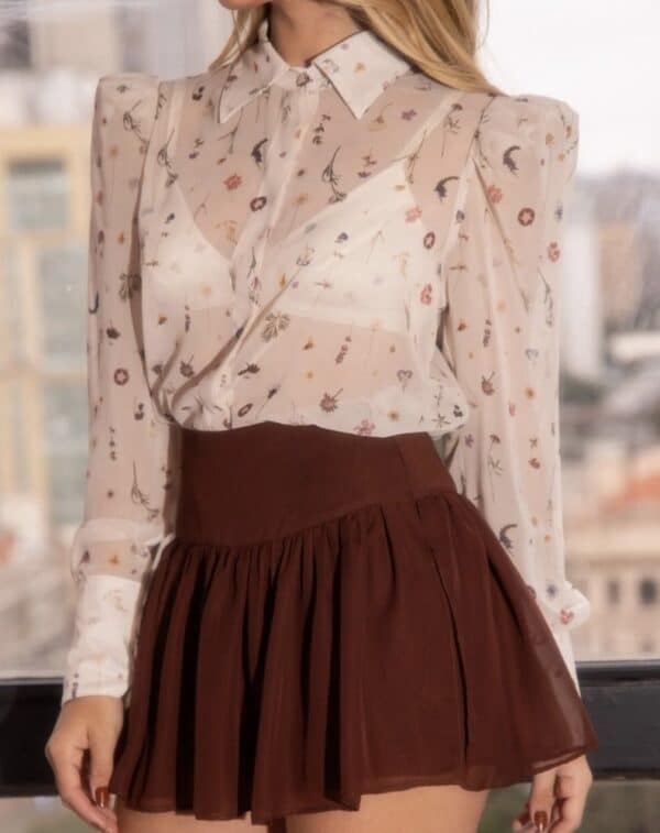 Camisa Thay floral