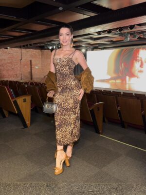 Vestido Animal print